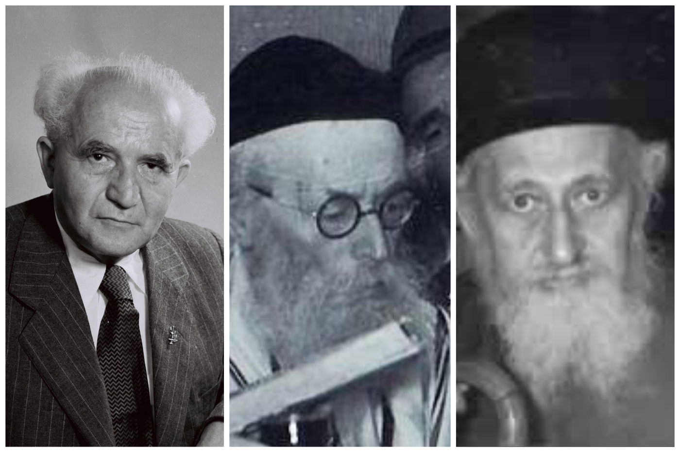 הרב מבריסק, החזון איש ודוד בן גוריון