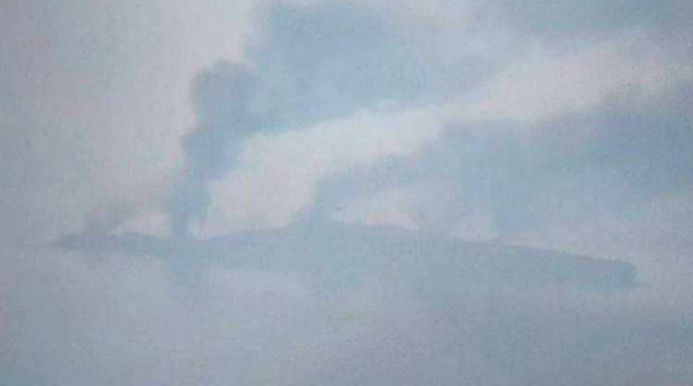 תיעוד ההפגזה האחרונה על אי הנחשים לפני נסיגת רוסיה