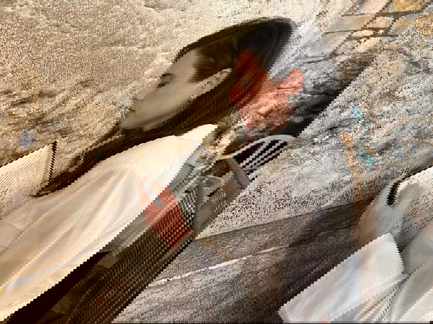 השרה שקד בכותל המערבי