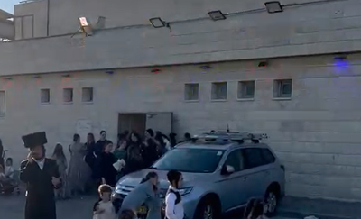 רגע לפני חתונה: אש סמוך לאולם האירועים