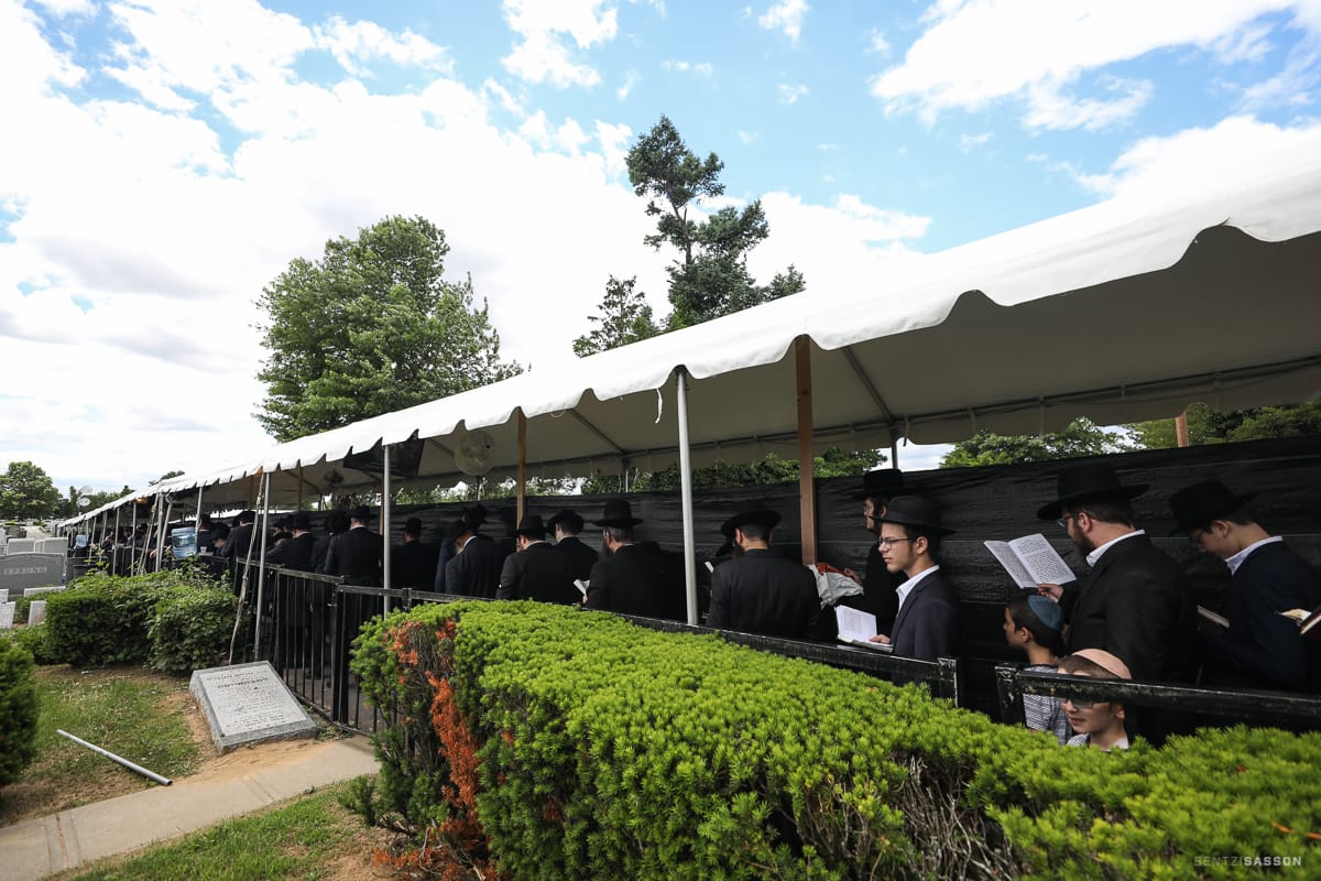 העלייה לציון הק' של הרבי