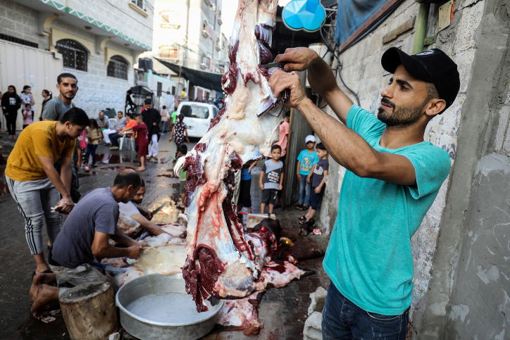 חג הקורבן בעזה 2021