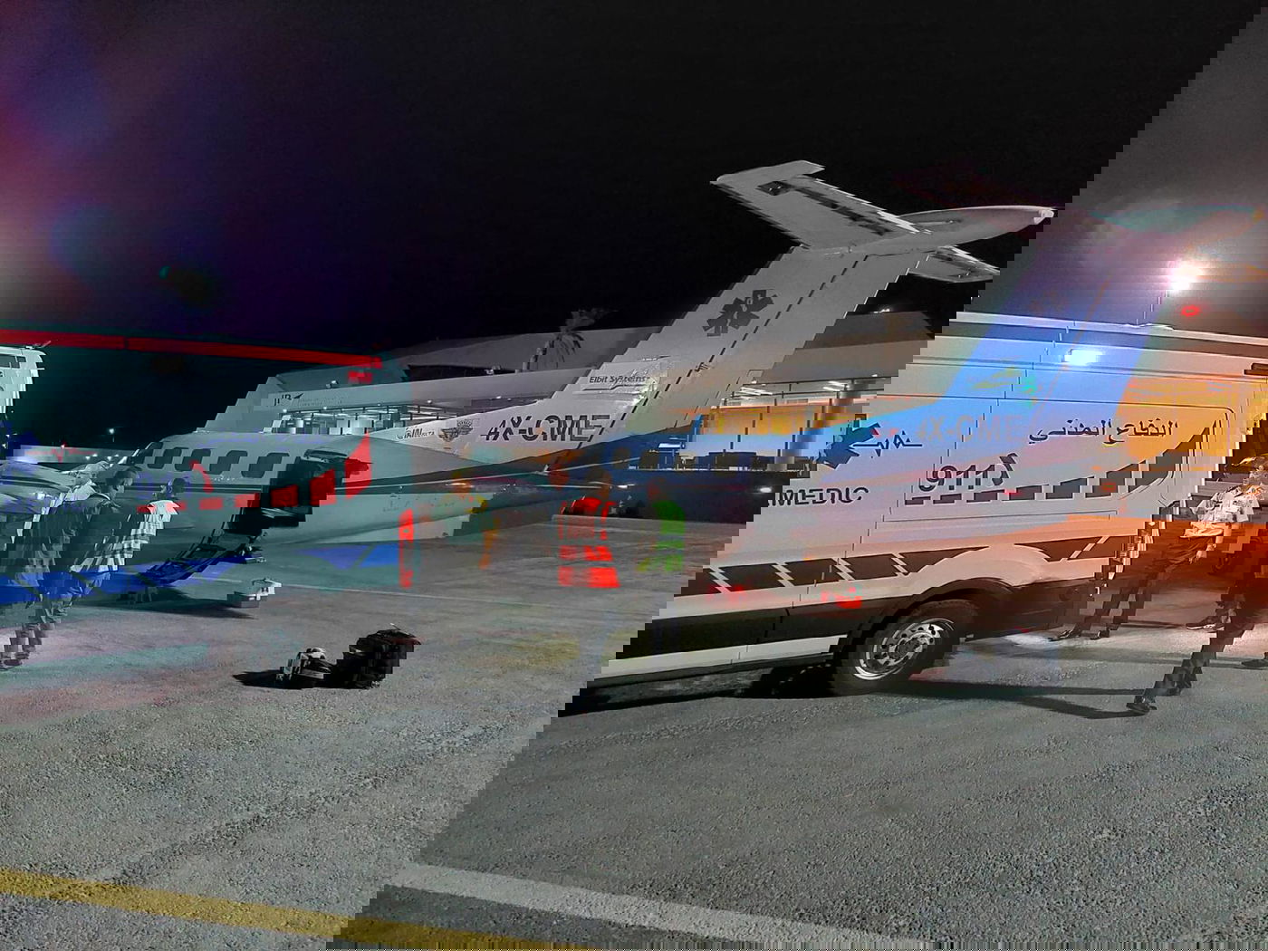 המשפחה מפונית לישראל