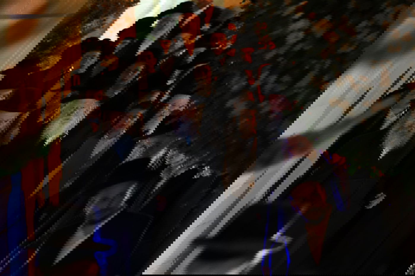 הרבי מגור בשבע ברכות לנכדת מנכ"ל החסידות