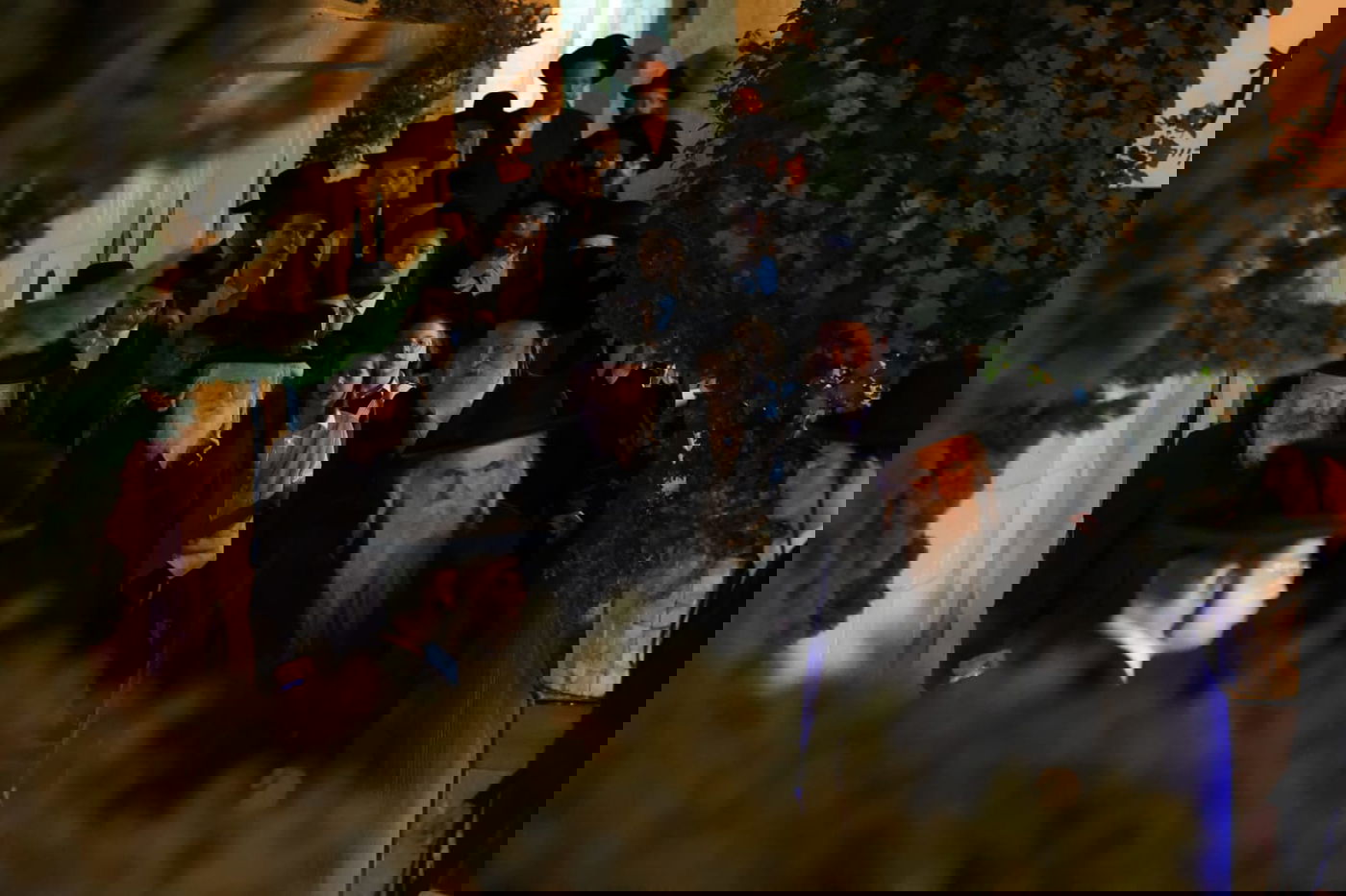 הרבי מגור בשבע ברכות לנכדת מנכ"ל החסידות