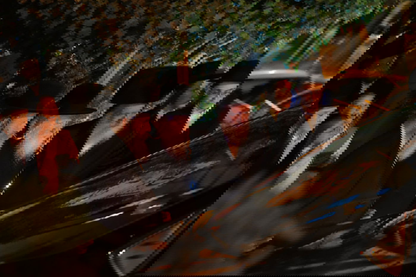 הרבי מגור בשבע ברכות לנכדת מנכ"ל החסידות