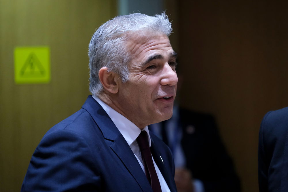 ראש הממשלה הזמני יאיר לפיד