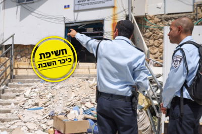 המשטרה במירון לפני ההילולה