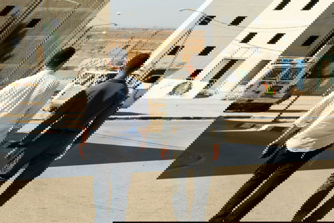 בסיור בתוך הבסיס