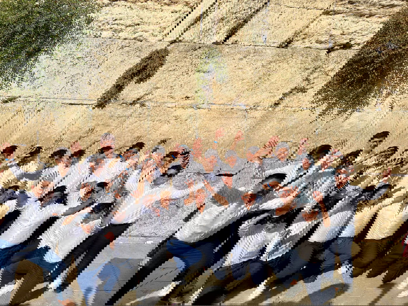 300 מ'אנוסי משהד' חגגו בר מצווה בכותל