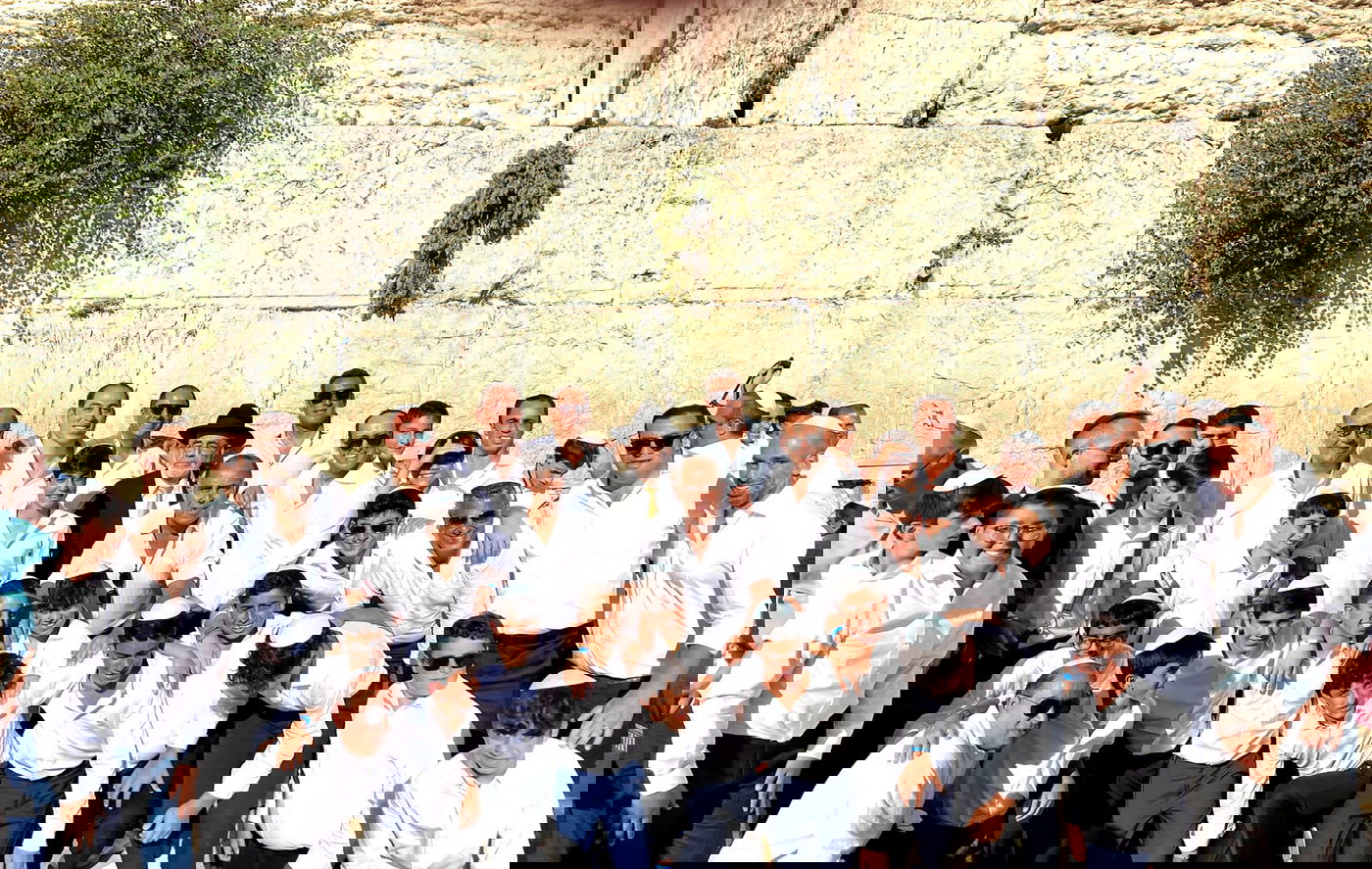 300 מ'אנוסי משהד' חגגו בר מצווה בכותל