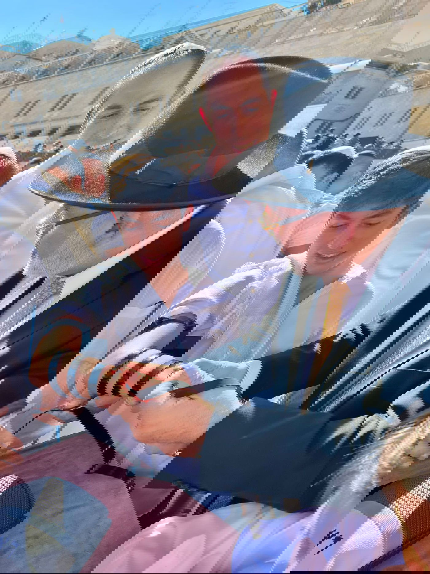 300 מ'אנוסי משהד' חגגו בר מצווה בכותל