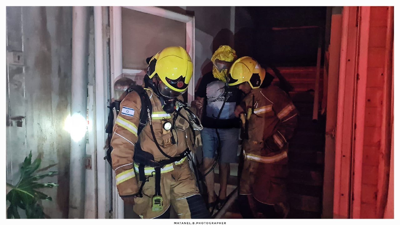 השריפה בבאר שבע