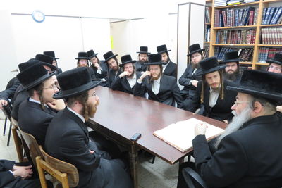 אברכי כולל 'מחשבת הלוי' נבחנו על ההלכות