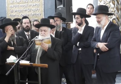 מסע הלוויתו של "הצדיק מרעננה"