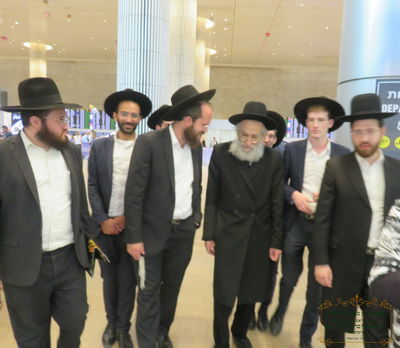 הגר"ש מרקוביץ בשובו מהמסע לארצות הברית
