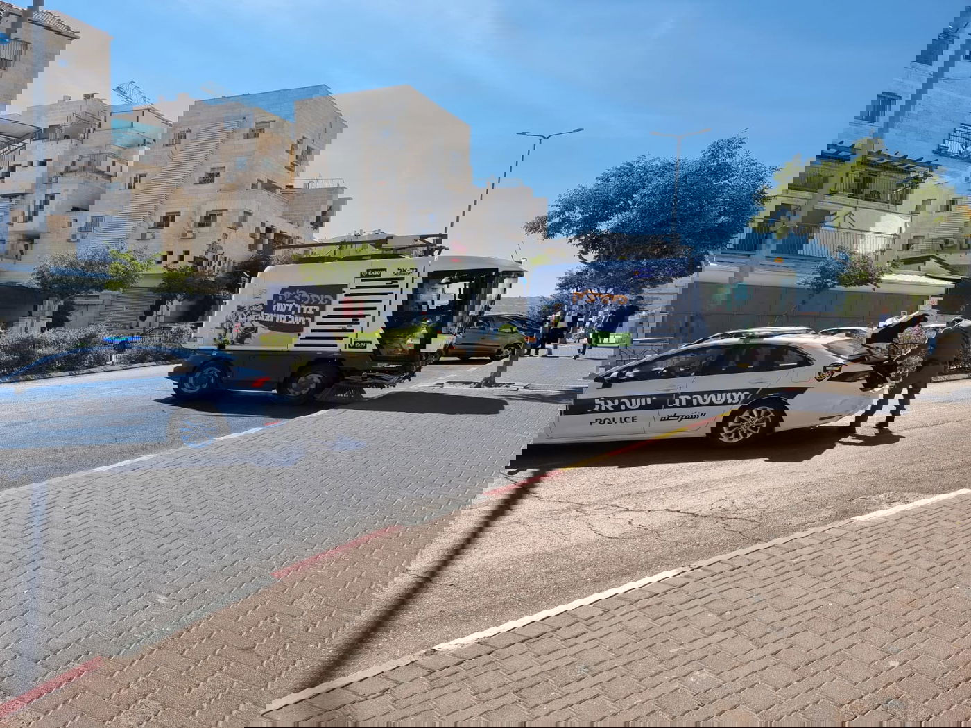 זירת התאונה