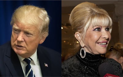 נשואים 15 שנה. טראמפ ואוונה