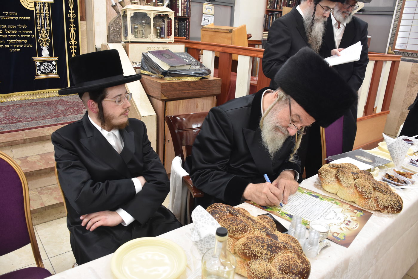 שמחת התנאים לנכדת האדמו"ר מאשלג