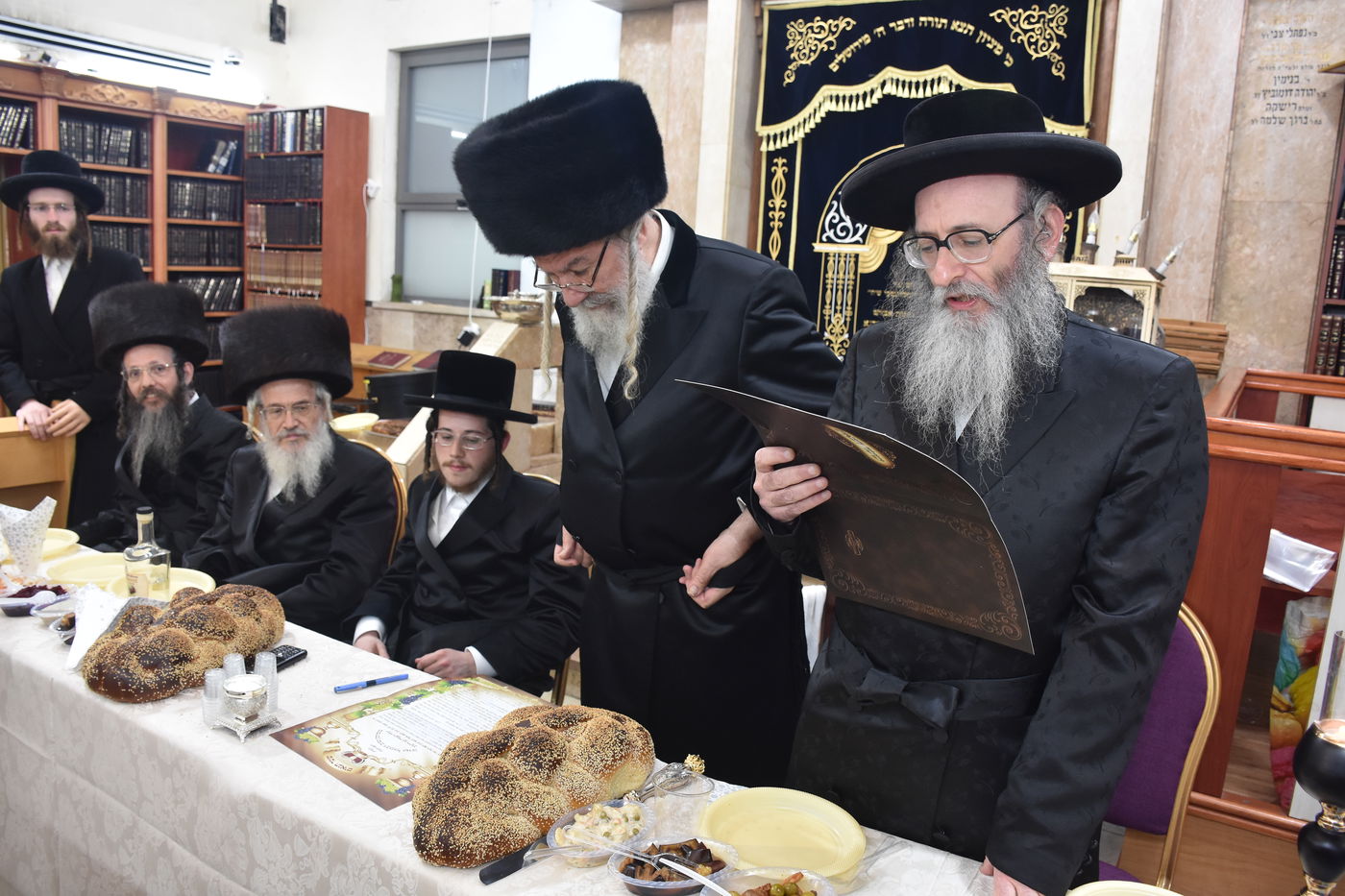 שמחת התנאים לנכדת האדמו"ר מאשלג