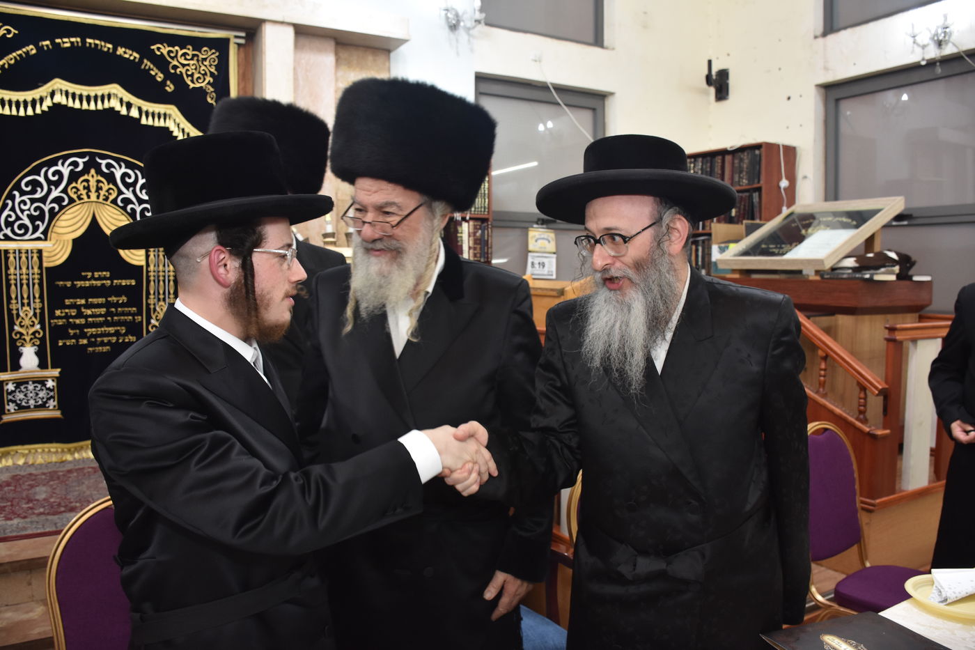 שמחת התנאים לנכדת האדמו"ר מאשלג