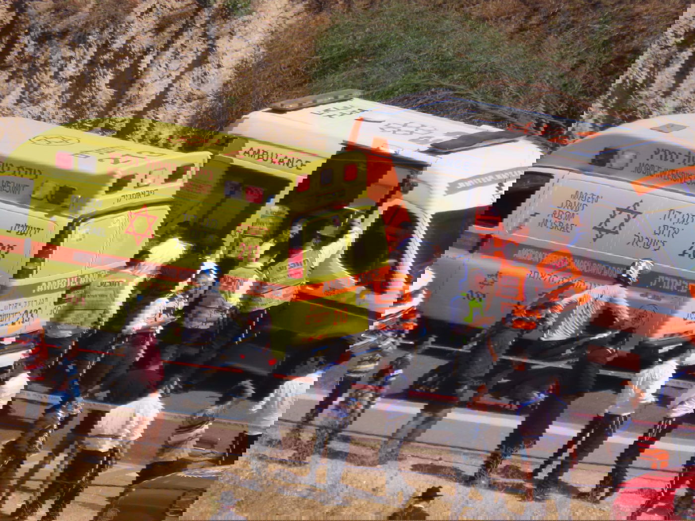 זירת התאונה