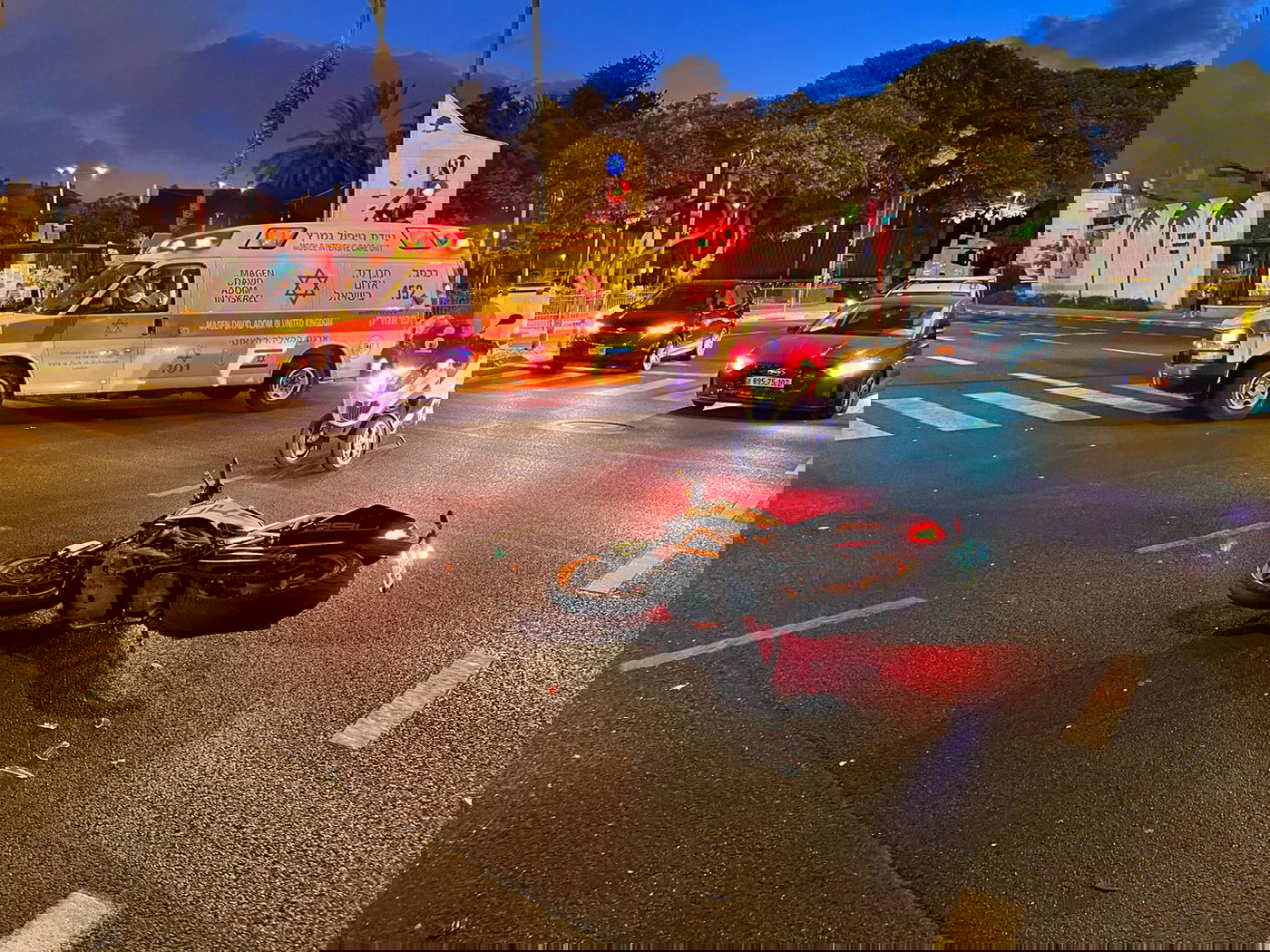 תאונת האופנוע בחיפה