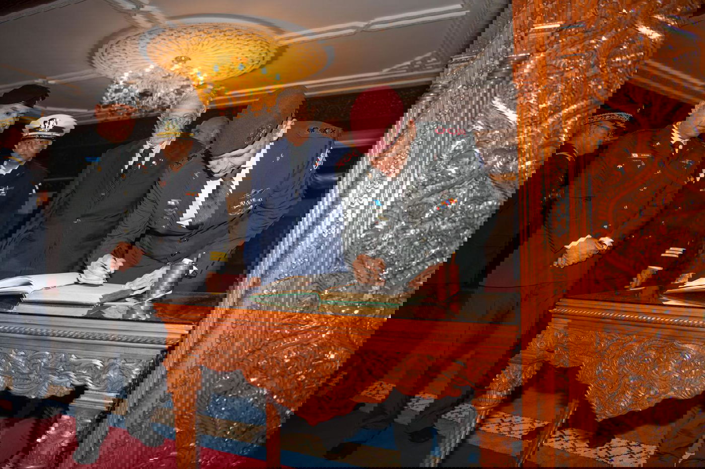 כך התקבל הרמטכ"ל הישראלי - במרוקו; צפו