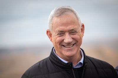 גנץ בסיור בורד יריחו