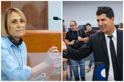 הדס קליין ועמית חדד, היום בבית המשפט