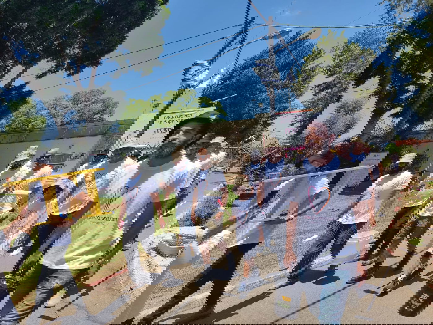הכפר הקהילתי התמלא בצבעים של תקווה ואחריות חברתית