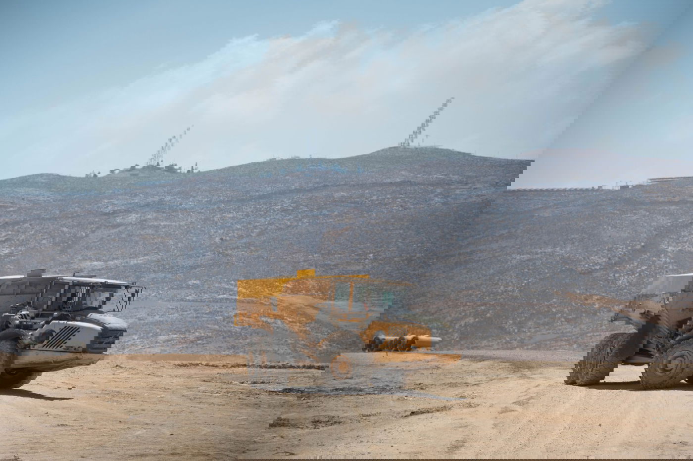 צה"ל מחזק את המכשול ההנדסי במדבר יהודה