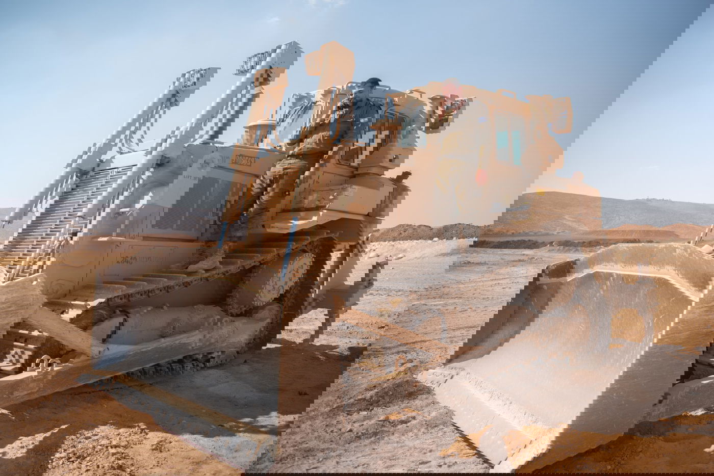 צה"ל מחזק את המכשול ההנדסי במדבר יהודה