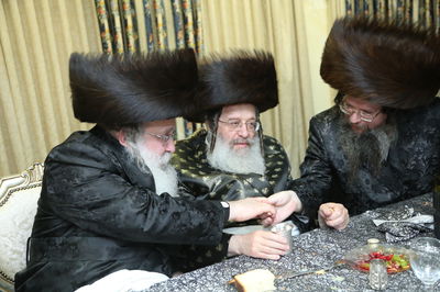 שמחת הברית לנכד האדמו"ר מטעמשוואר