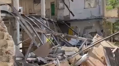 מבנה בשימור קרס בירושלים; ללא נפגעים