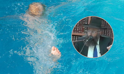 הרב בנימין חותה בשיעורו במושב בן זכאי