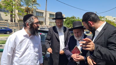 הרב בוארון בטבריה