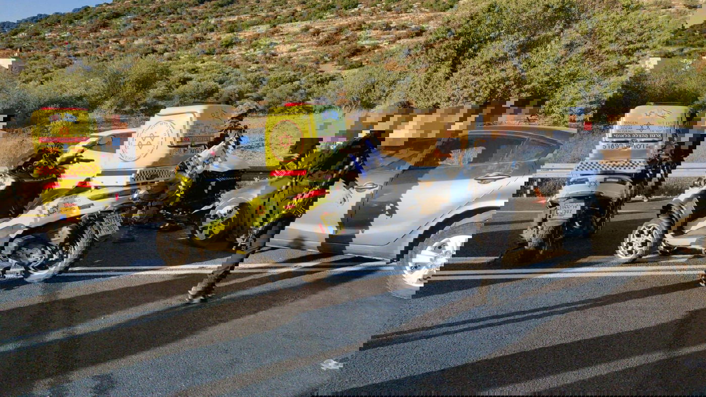 זירת התאונה