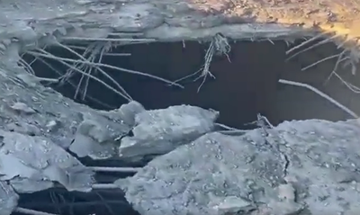 אוקראינה שיגרה טילים על גשר בעיר • צפו