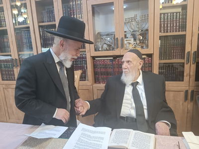 הגר"ז כהן אצל הגר"ש כהן