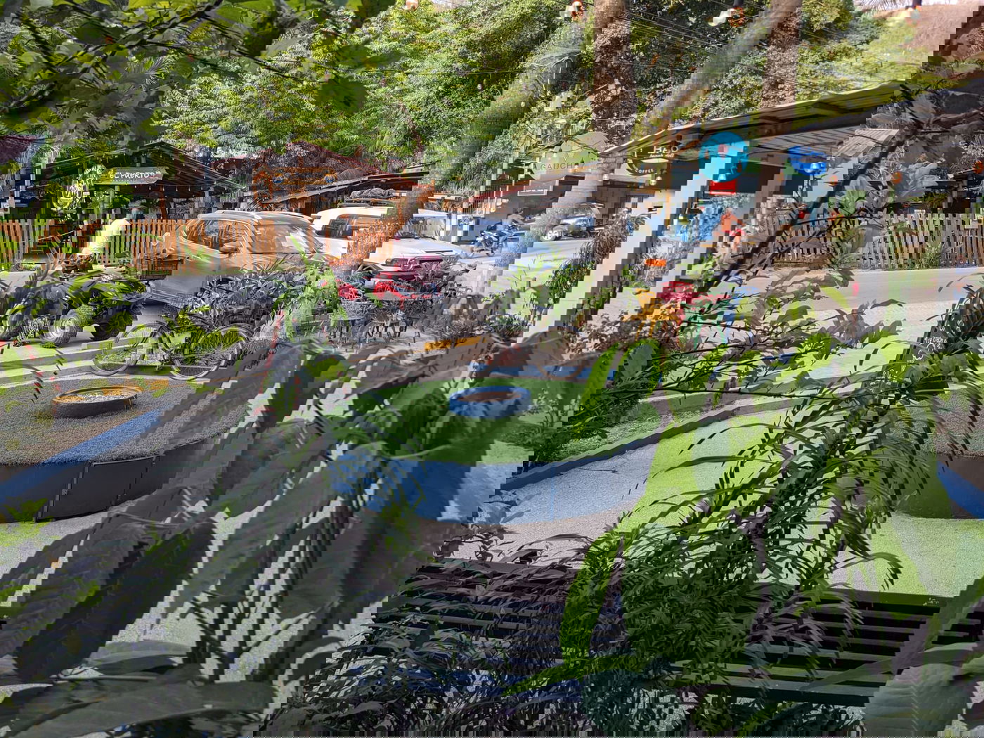 הכיכר שבה התקיימו הריקודים בליל שמחת תורה