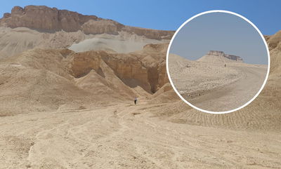 העלייה לקבר אהרן הכהן ב"הר צין" שבנגב, היום