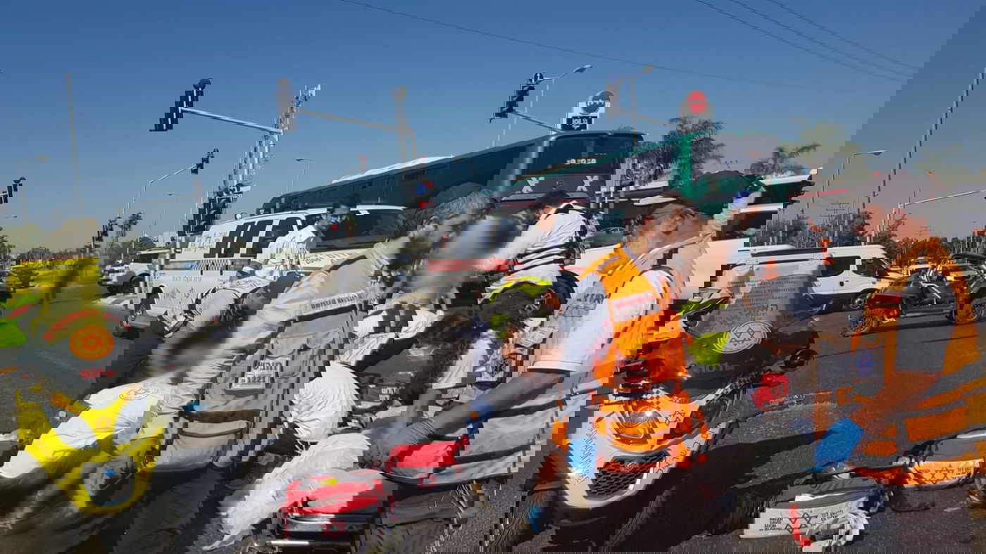 זירת התאונה