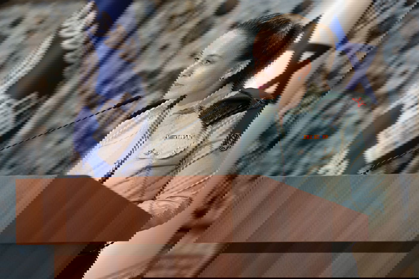 לראשונה: מזכירה צבאית מונתה לבית הנשיא