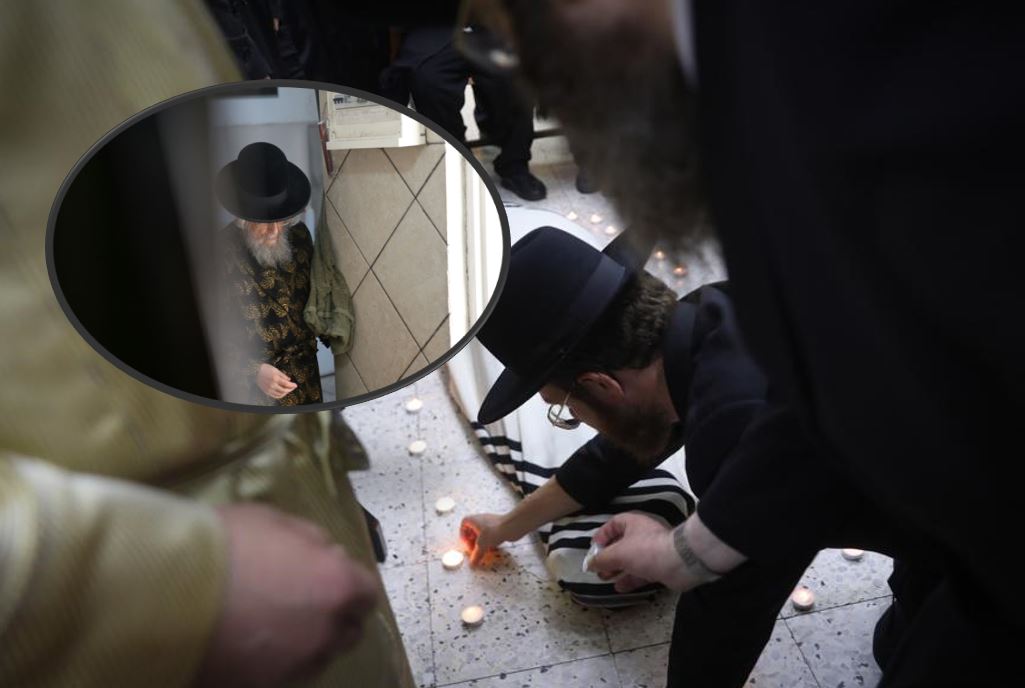 מיטת הגאב"ד הערב, והגאב"ד זצוק"ל