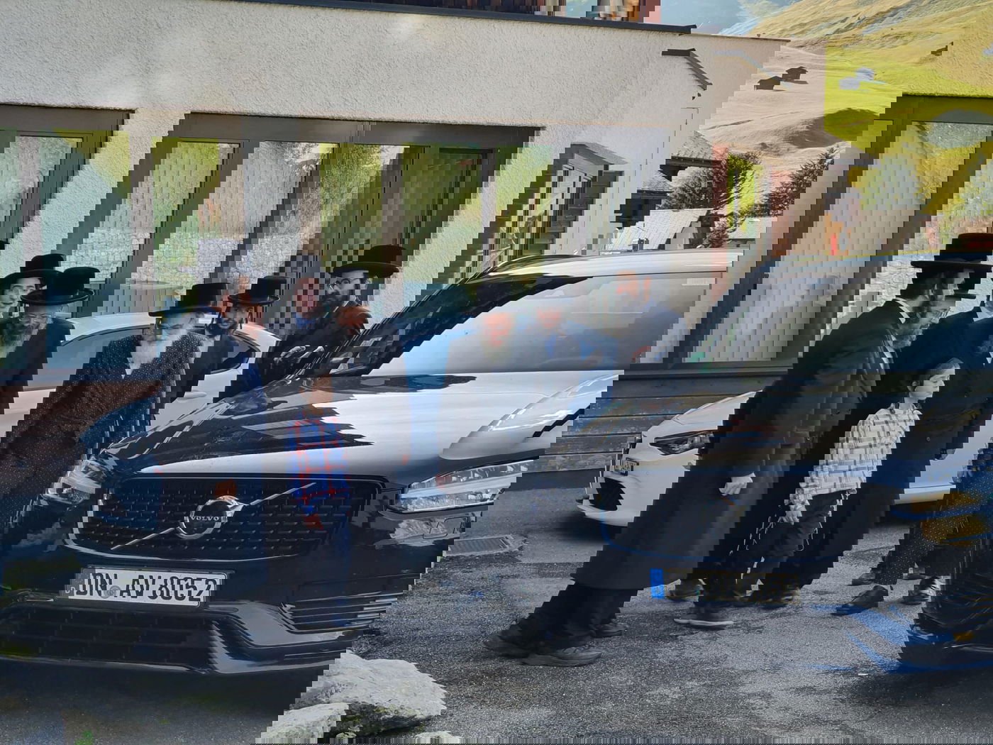 תיעוד: הרבי מויז'ניץ ביקר במלון היוקרתי בשוויץ