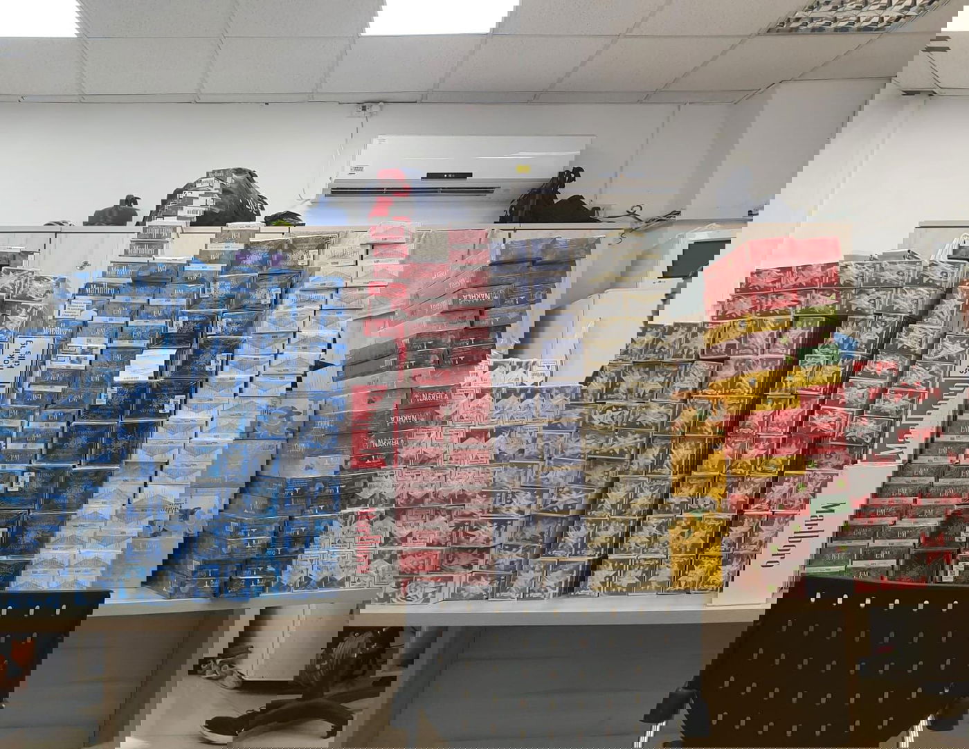 י-ם: למעלה מאלף קופסאות סיגריות הוחרמו
