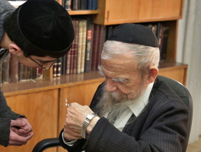 ראש הישיבה הגרי"ג אדלשטיין