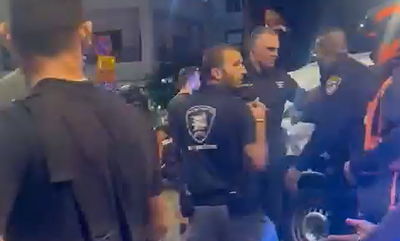 זירת האירוע בתל אביב