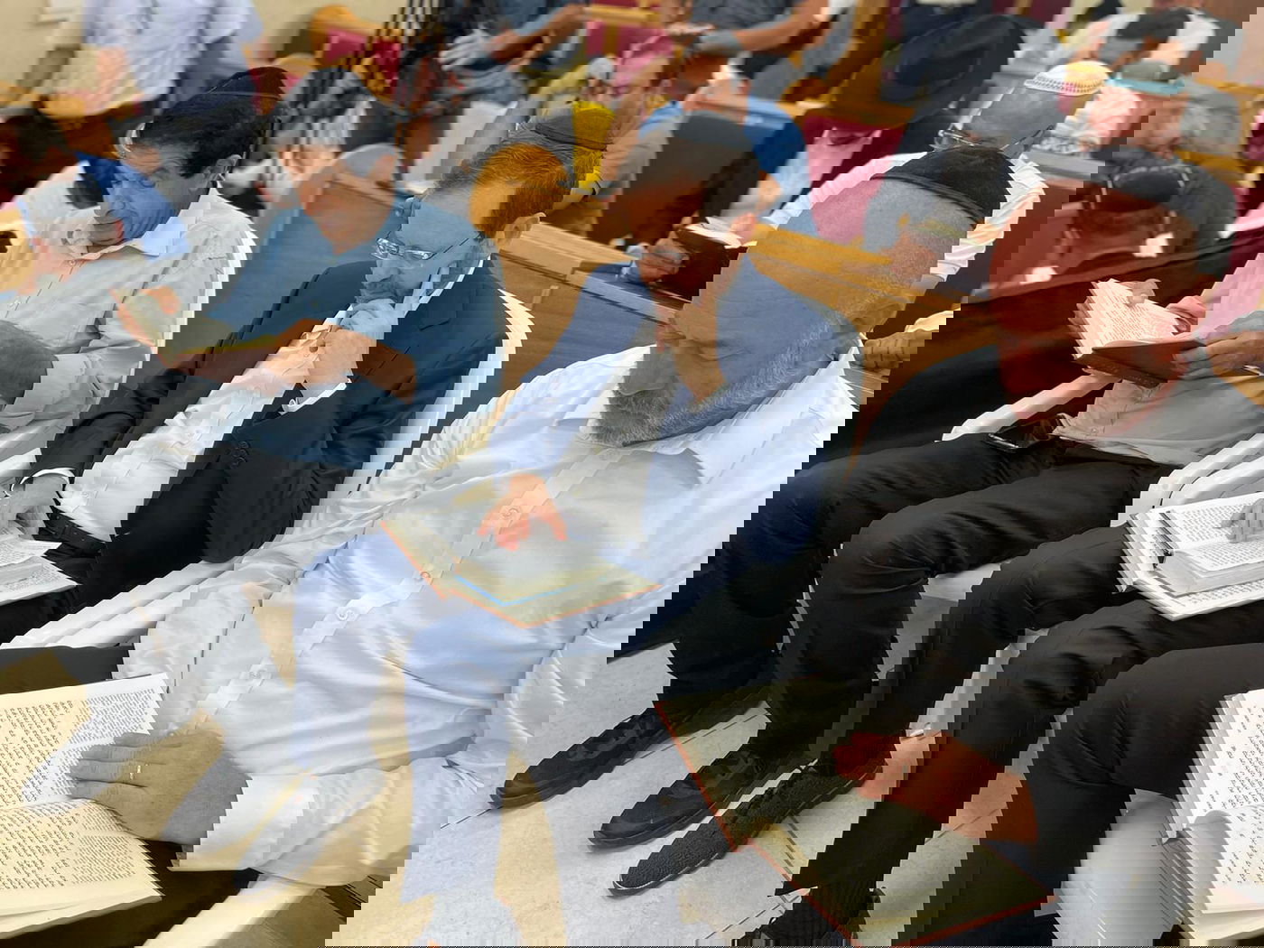 הנשיא יצחק הרצוג קרא 'איכה' ברמת השרון